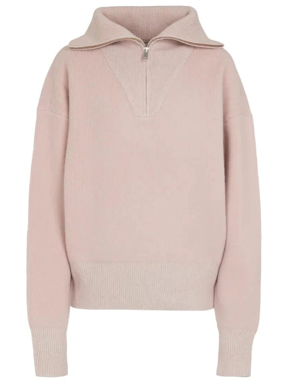 NEW Isabel Marant Étoile Fancy wool-blend sweater in Greyish Pink SZ 42 #S8288